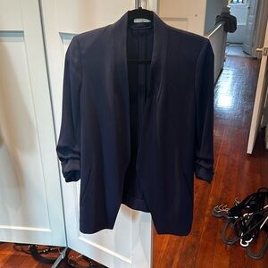 Aritzia Babaton Navy Blazer